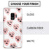 Bouffants and Broken Hearts Winking Hearts Galaxy S9 Skin